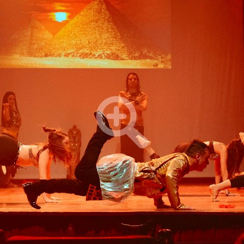 Grupo de baile tributo a Michael Jackson